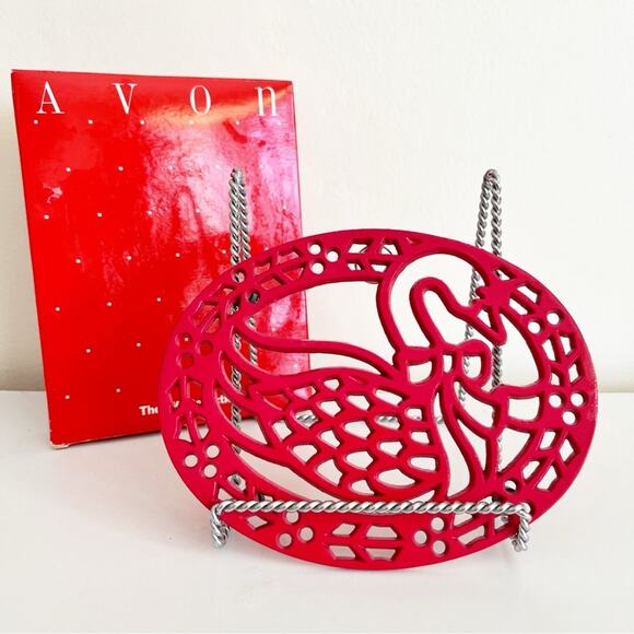 AVON Vintage The Gift Collection Country Treasures Trivet, NIB - Picture 6 of 7